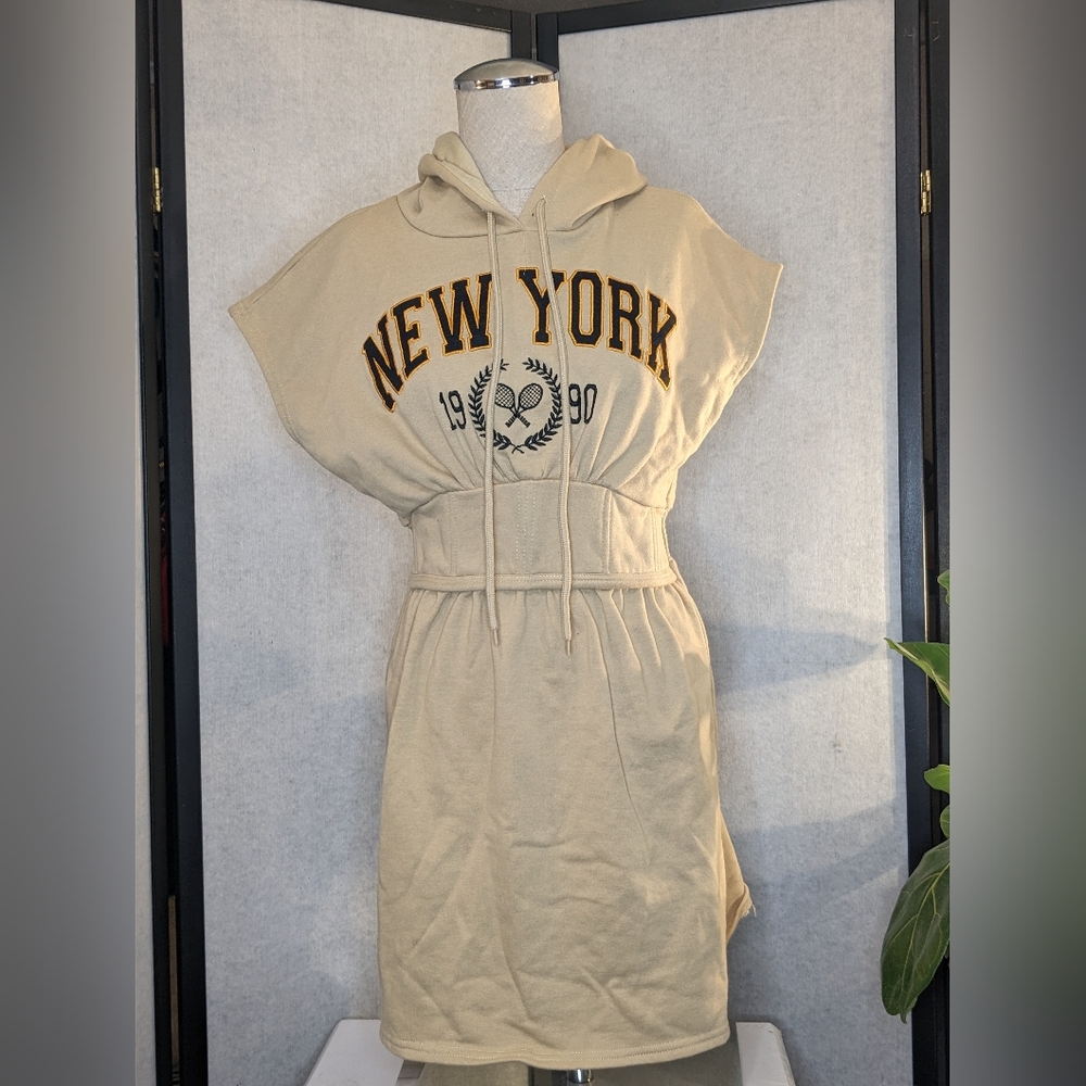 New York Sweatshirt dress